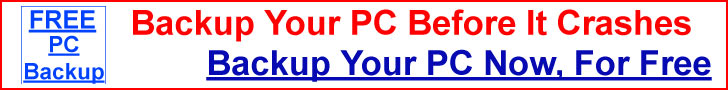 Backup Your PC